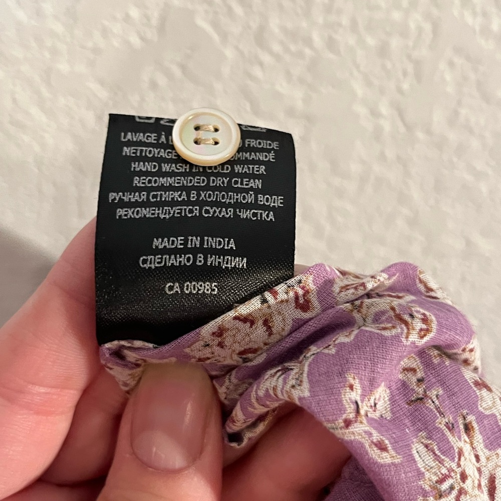 Isabel Marat Etoile Vasco Lilac Floral Cotton Jum… - image 8